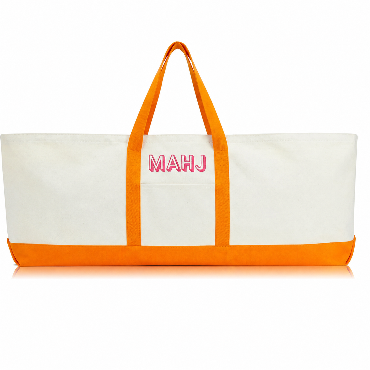 Large Canvas Mahjong Carrying Bag