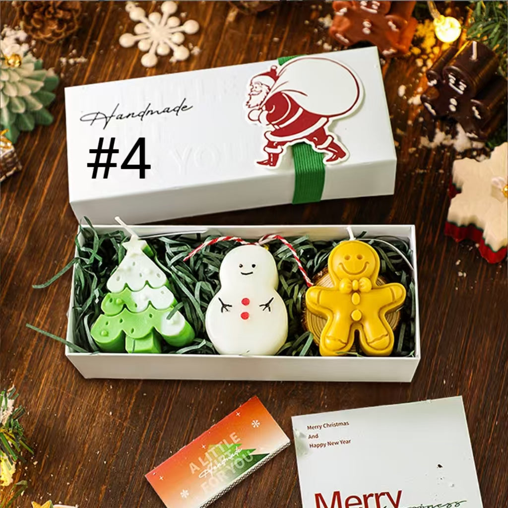 Christmas Shaped Scented Candle