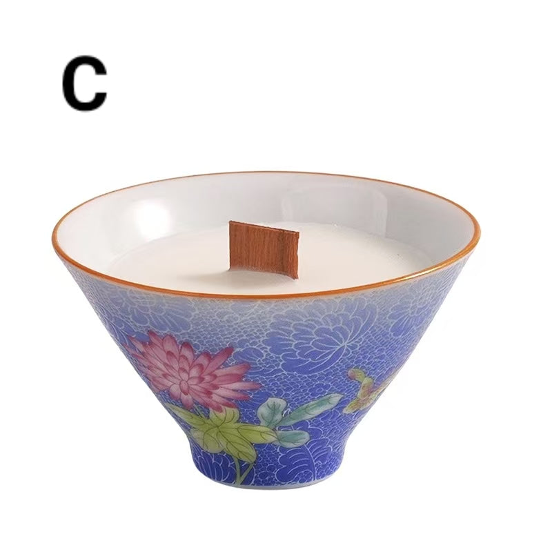Royal-Style Teacup Scented Candle