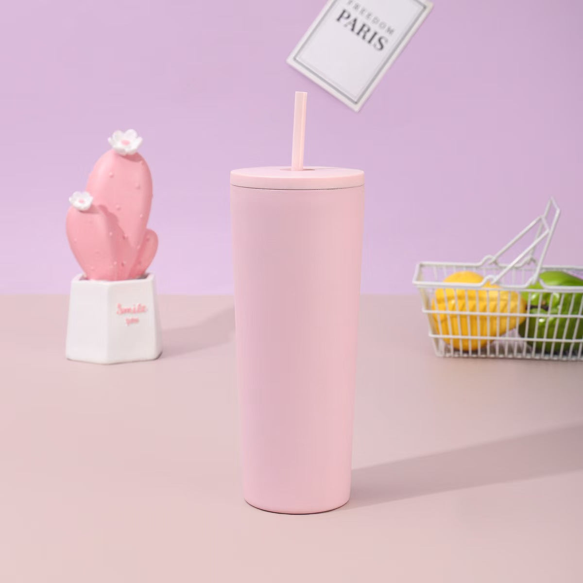 700ml Stainless Steel Double Wall Insulated Travel Mug Large Capacity Portable Tumbler Hot Cold Retention Coffee Cup With Lid