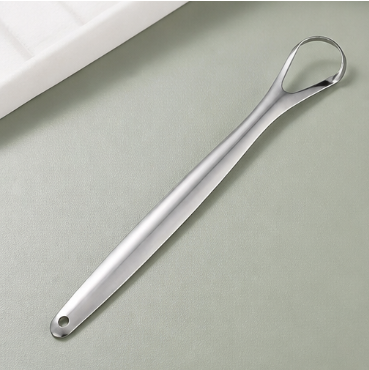304 Stainless Steel Tongue Cleaner – Bad Breath Remover, Tongue Scraper for Oral Hygiene