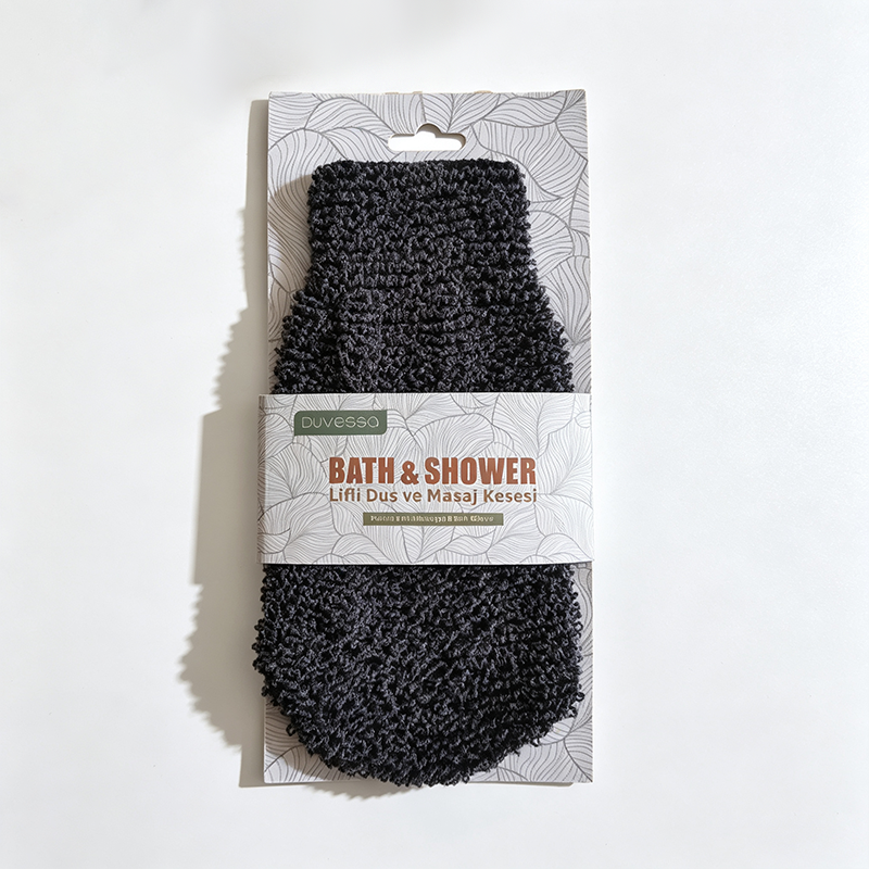 Textured Bath Mitt – Exfoliating Shower Glove for Daily Body Cleansing