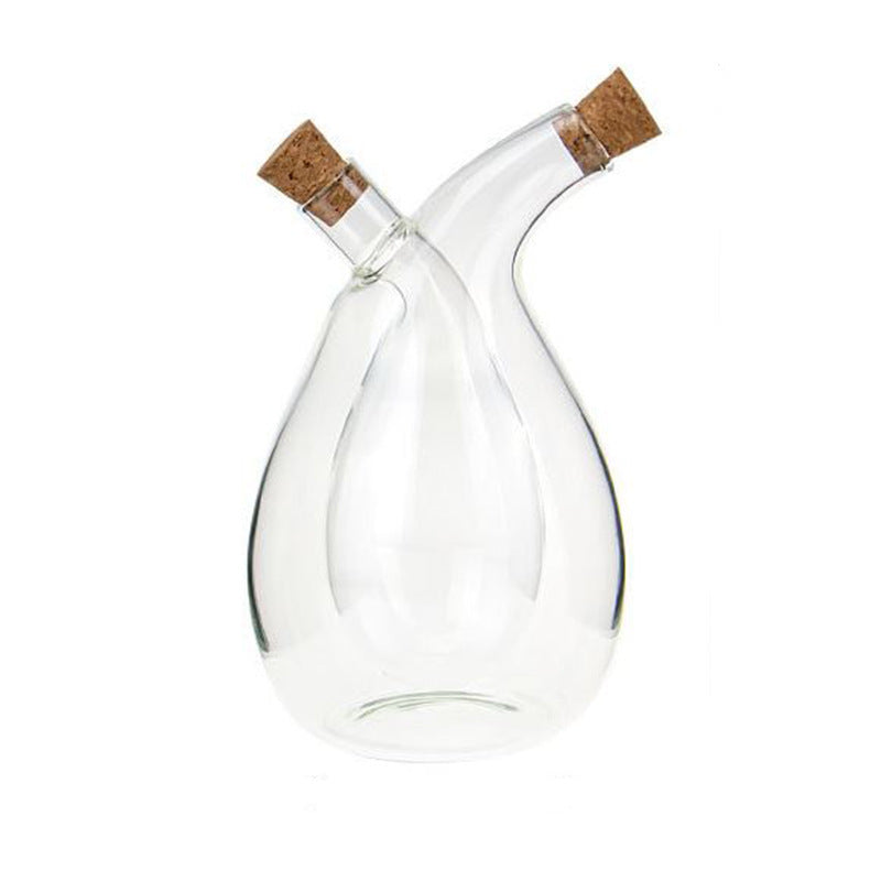 Borosilicate Glass Oil & Vinegar Dispenser – Fine Spout Seasoning Bottle