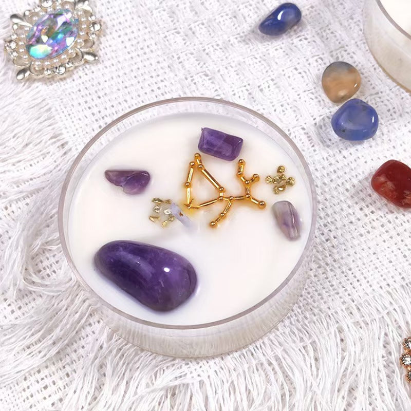 Crystal Stone Scented Candle
