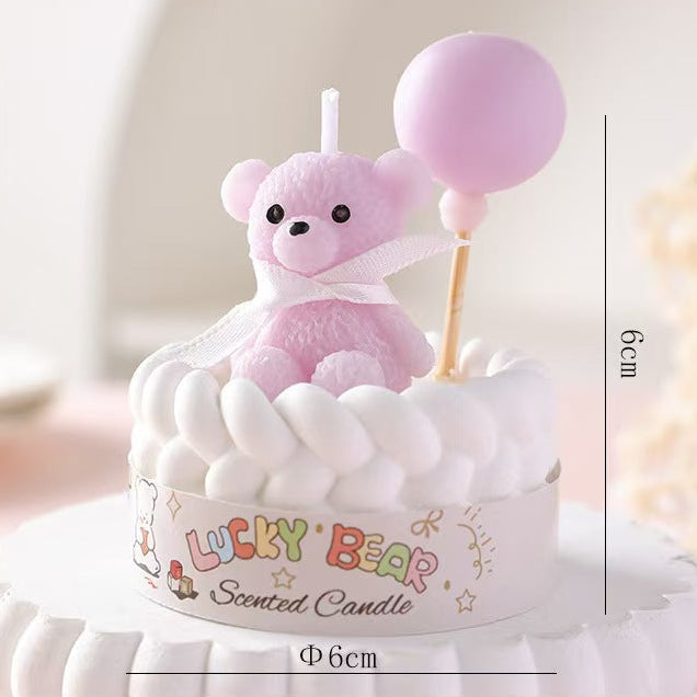 Macaron Bear Soy Wax Candle