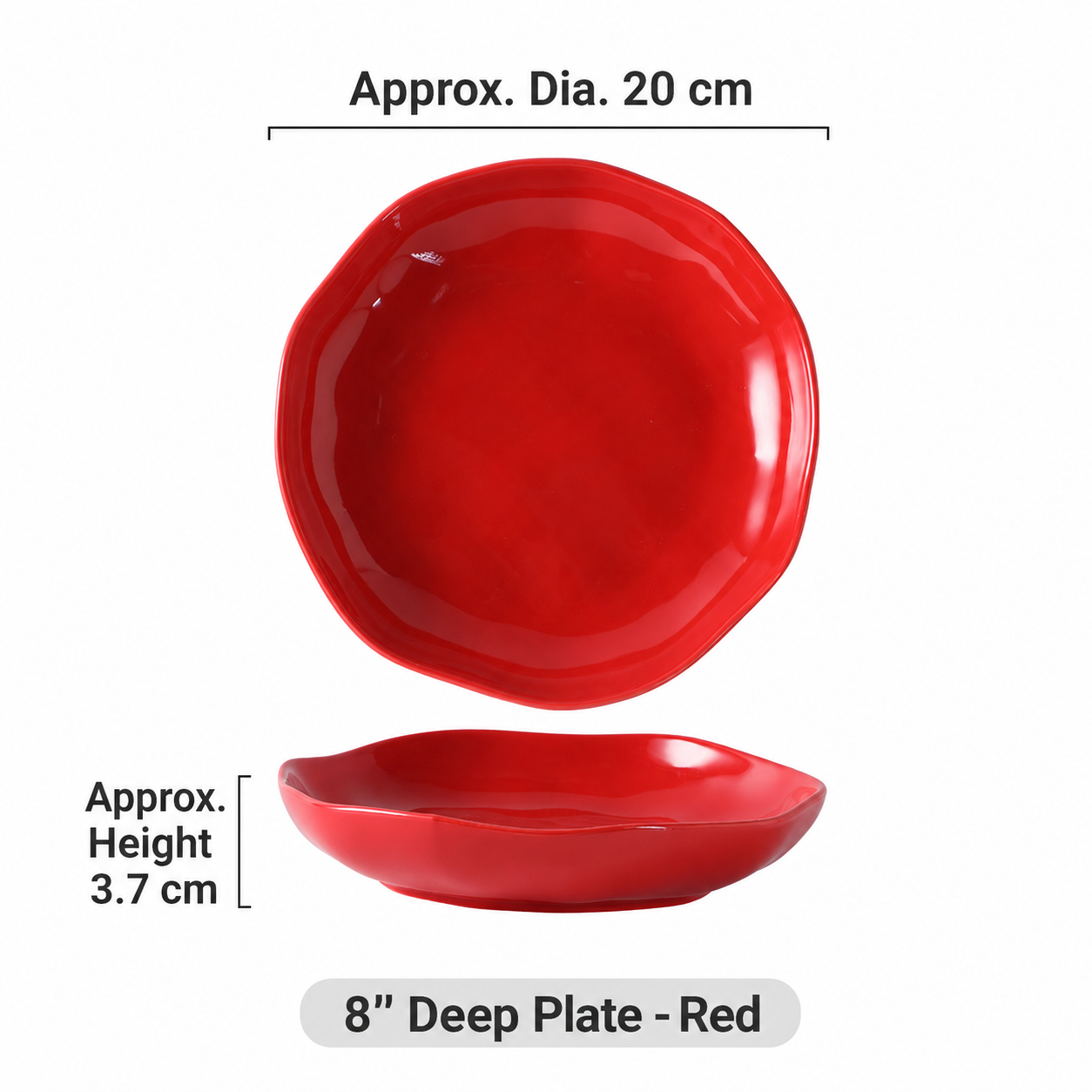 Handcrafted Texture Ceramic Dinnerware Set – Underglaze Bowls & Plates