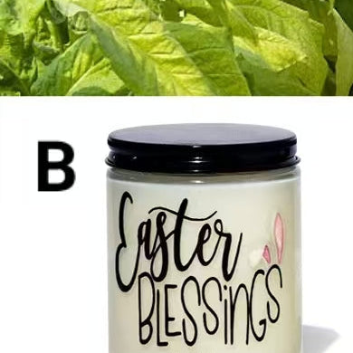 Alphabet Soy Wax Scented Candle