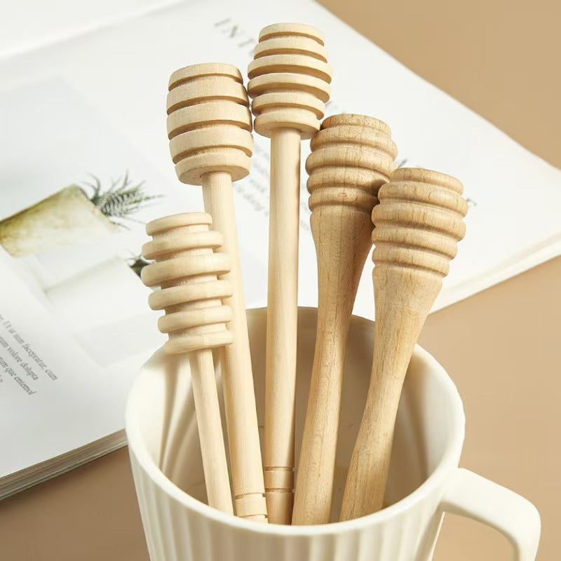 Wooden Honey Dipper Stirring Stick