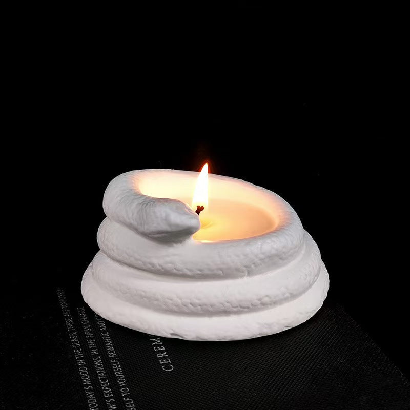 Space Rock Texture Animal Candle