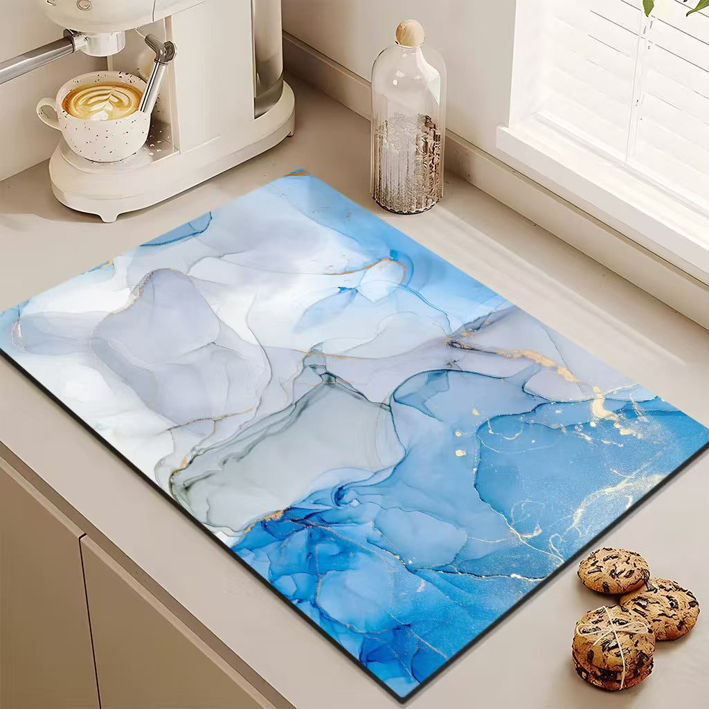 Kitchen Drying Mat Heat Resistant Dish Drain Pad