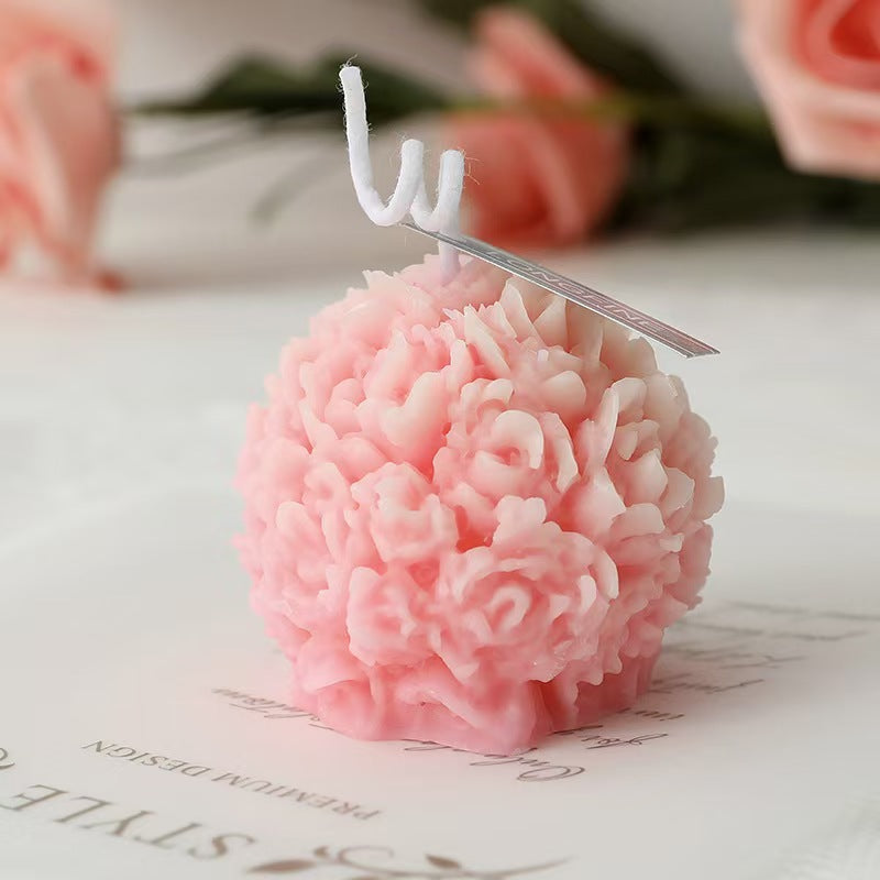 Floral Ball Scented Candle