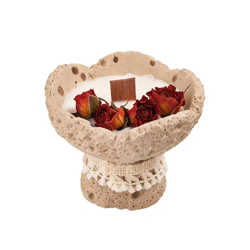 Floral Rose Scented Candle