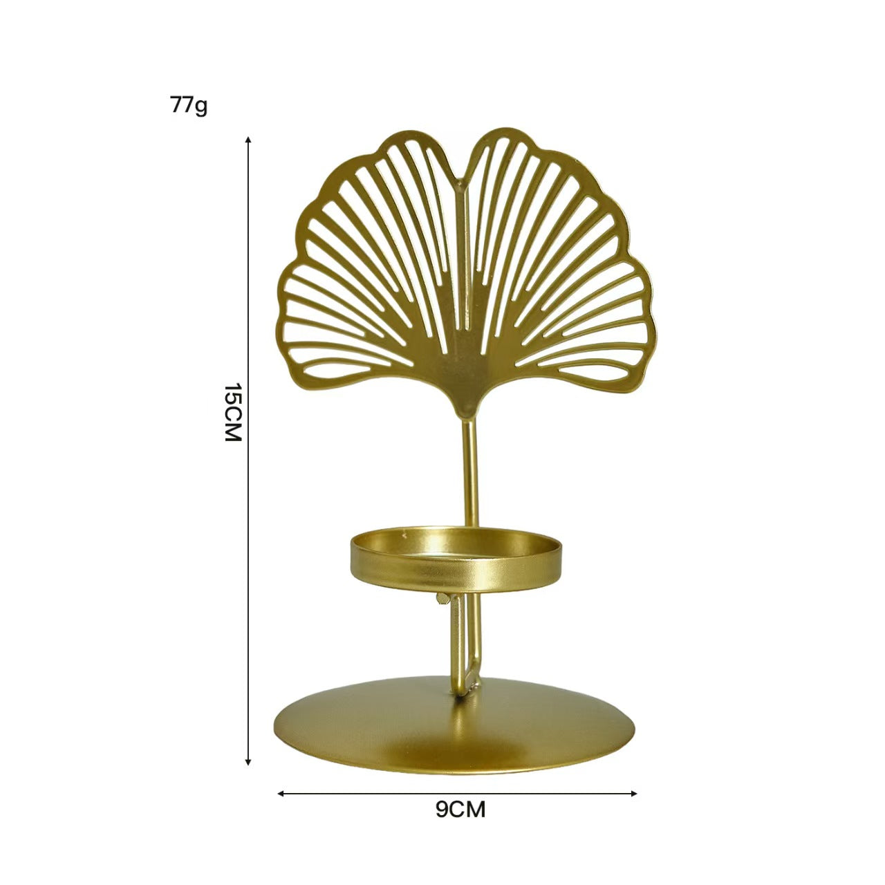 Creative Aromatherapy Candleholder, Maple Leaf Butterfly Multi Shape Iron Decor
