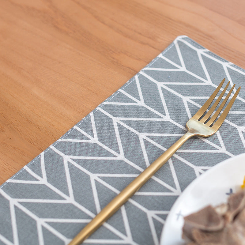Nordic Linen Placemat & Heat-Resistant Table Mat