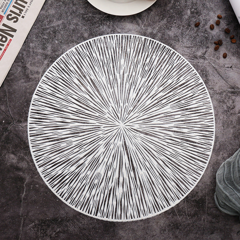 European Hollow Out Placemat – Round Ins Heat Resistant Table Mat