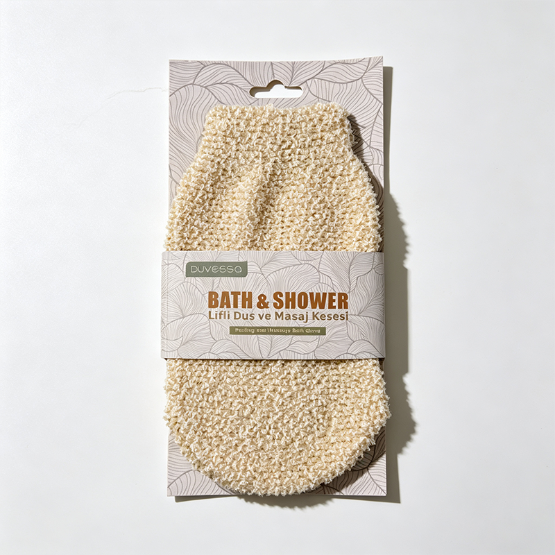 Textured Bath Mitt – Exfoliating Shower Glove for Daily Body Cleansing