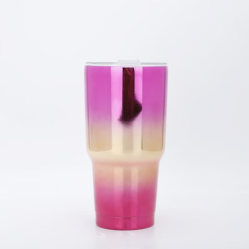 Dreamy Gradient 30oz Stainless Steel Vacuum Insulated Tumbler – Portable Travel Water Cup