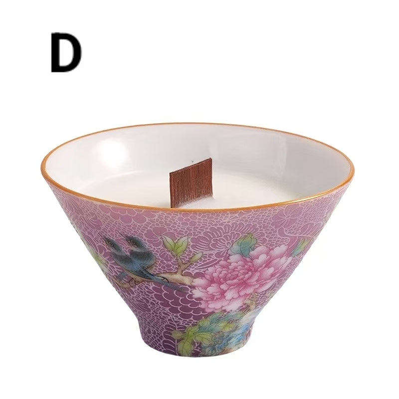 Royal-Style Teacup Scented Candle