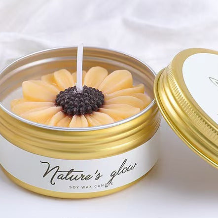 Chamomile Scented Candle in Mini Tin