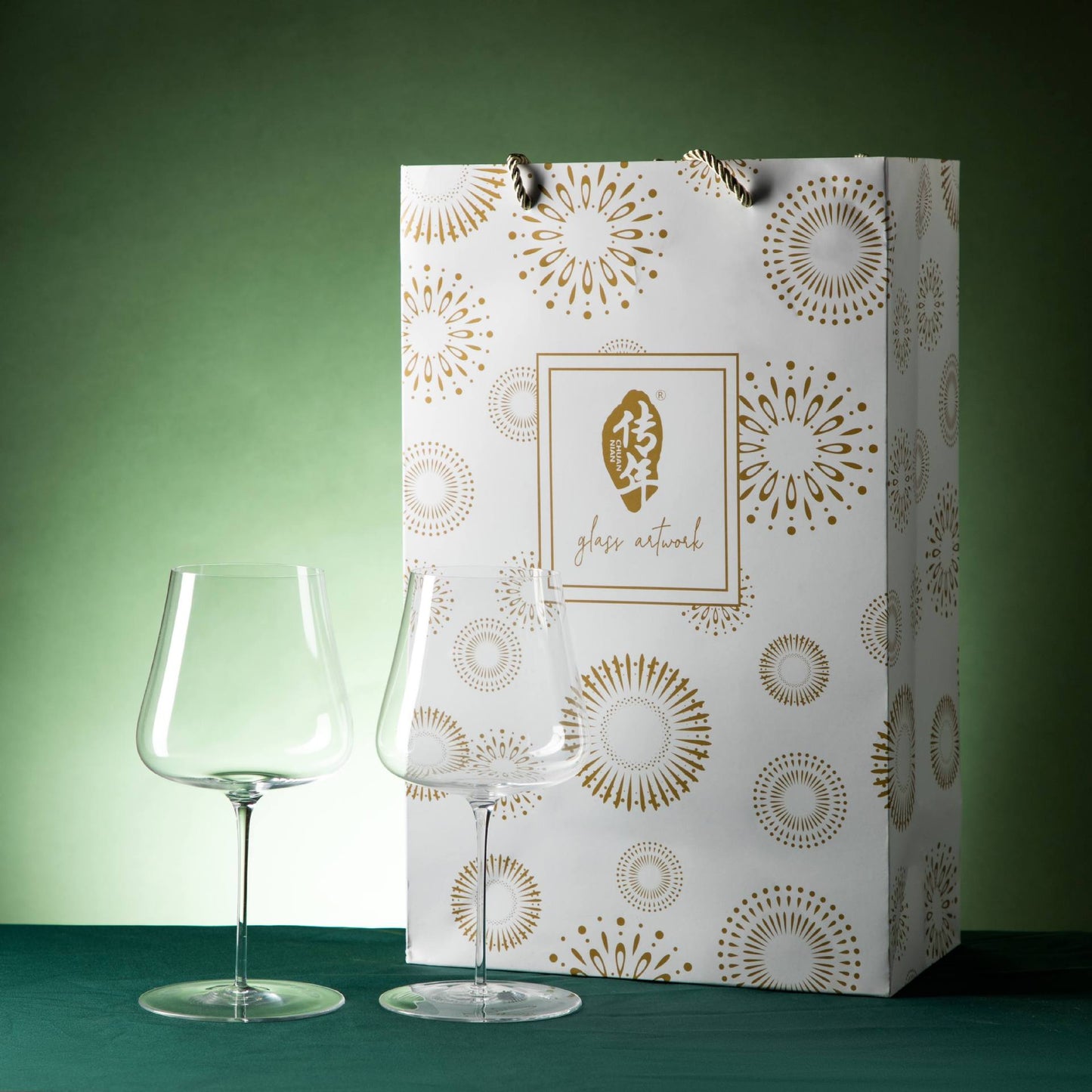 French Style Crystal Wine Glass Set – Bordeaux & Burgundy Collection