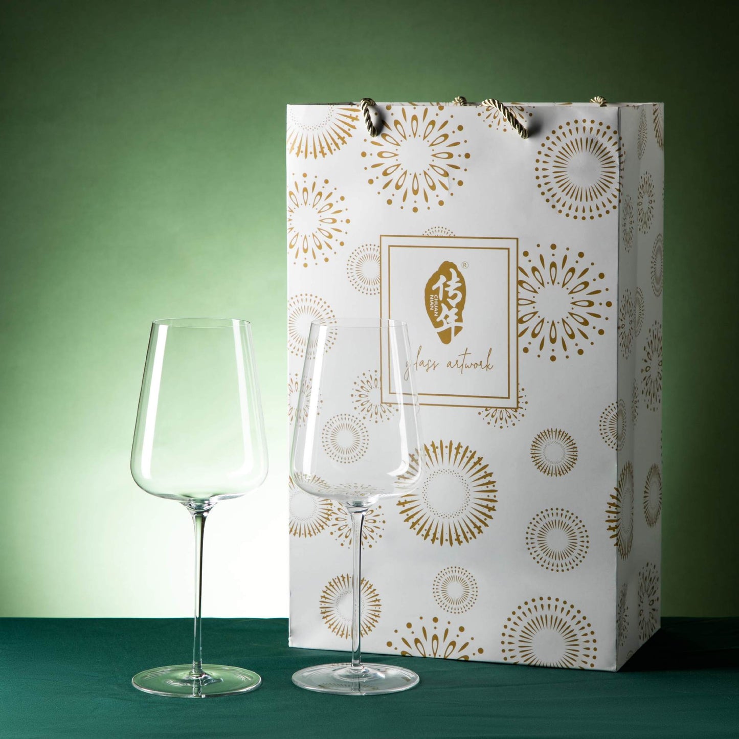 French Style Crystal Wine Glass Set – Bordeaux & Burgundy Collection