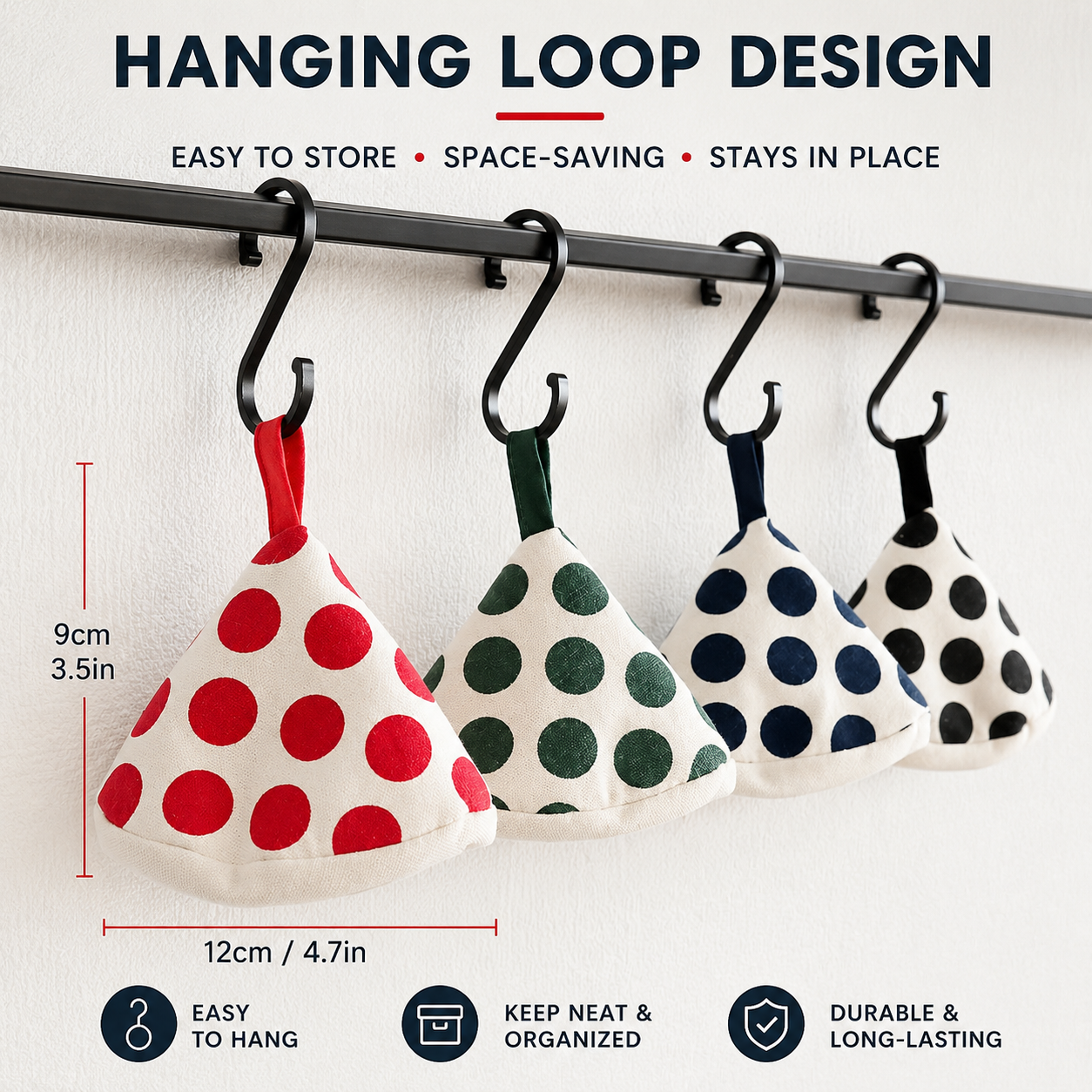 Triangle Heat-Resistant Pot Holder