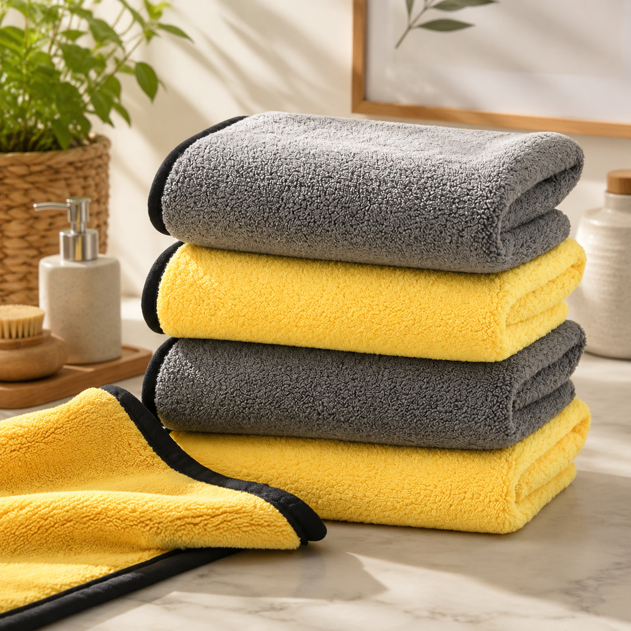 Mahjong Cleaning Towel – Thick Absorbent Microfiber Cloth for Mahjong Tiles, Glass & Surface Cleaning