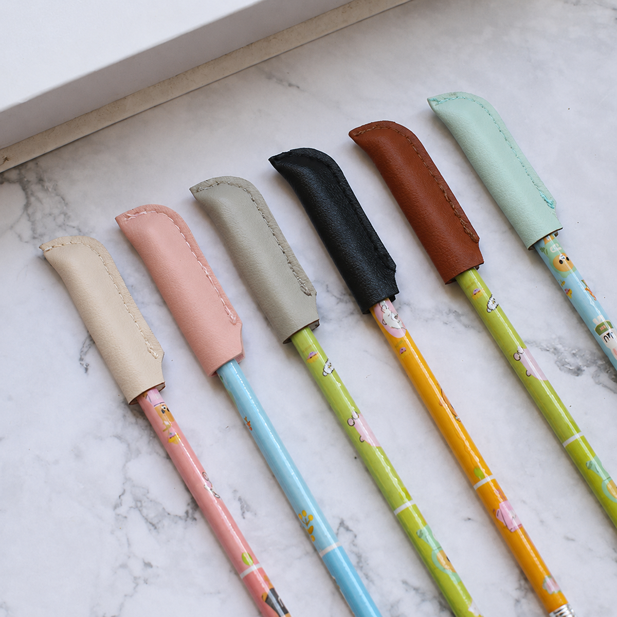 Reusable Pencil Cap Protector – Protective Pencil Tip Cover for School, Office & Art Supplies