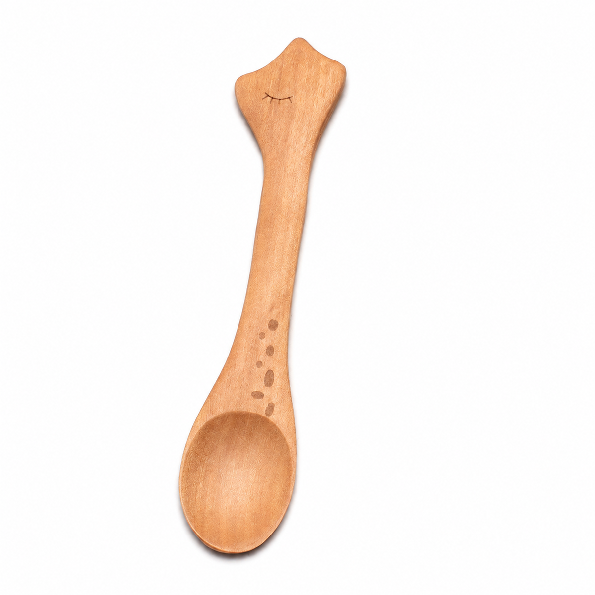 Cute Wooden Spoon | Cartoon Honey Jam Spoon for Kids Dining & Kitchen Accessories