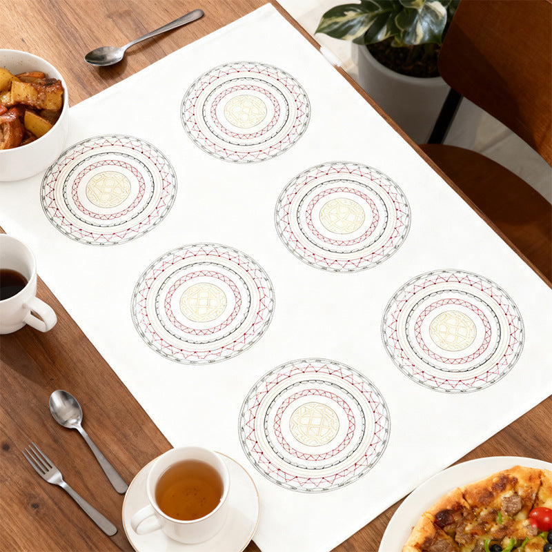 Cotton Fabric Napkin, Nordic Placemat and Baking Styling Cloth