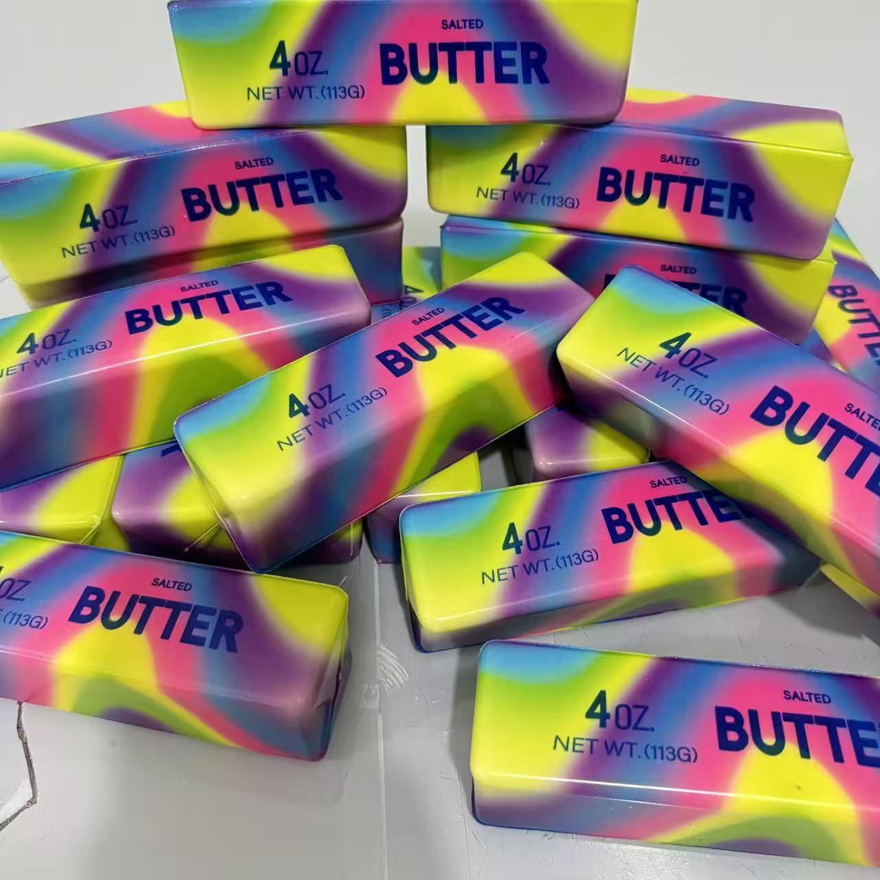 Super Soft Butter Stick Squishy Toy – Slow Rising Stress Relief Fidget