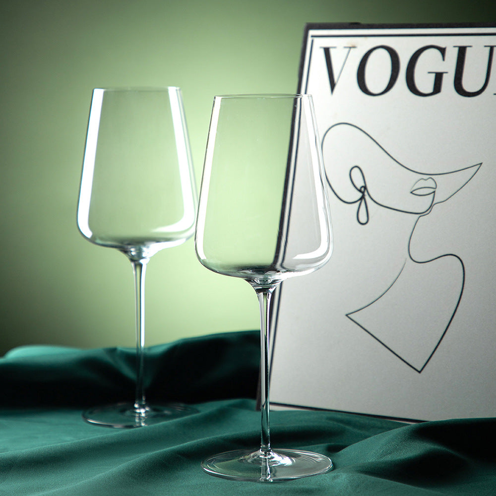 French Style Crystal Wine Glass Set – Bordeaux & Burgundy Collection