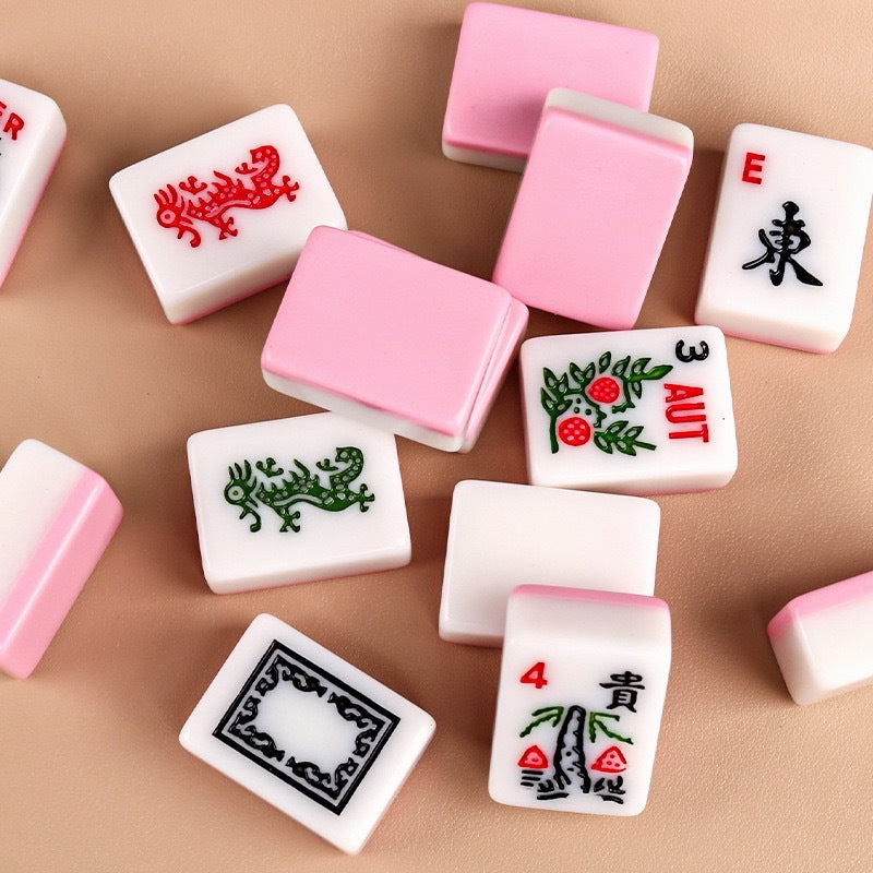 American Mahjong Set – 166 Acrylic Tiles for Classic Mahjong Play