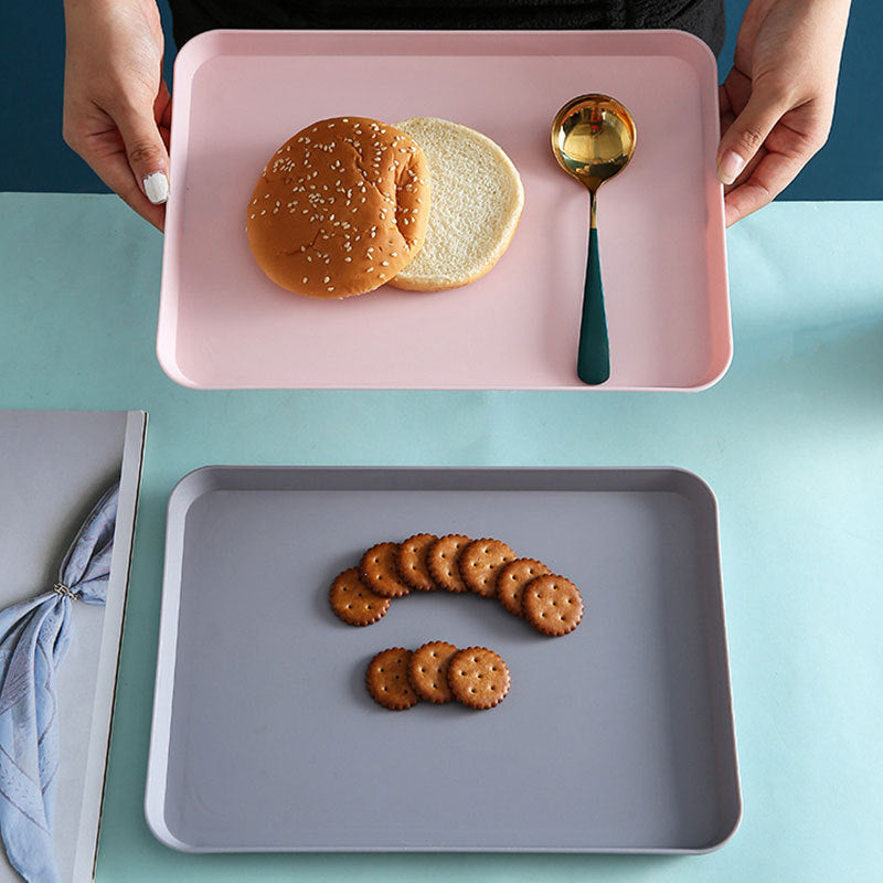 Minimalist Serving Tray – Rectangular Fruit & Dessert Tray