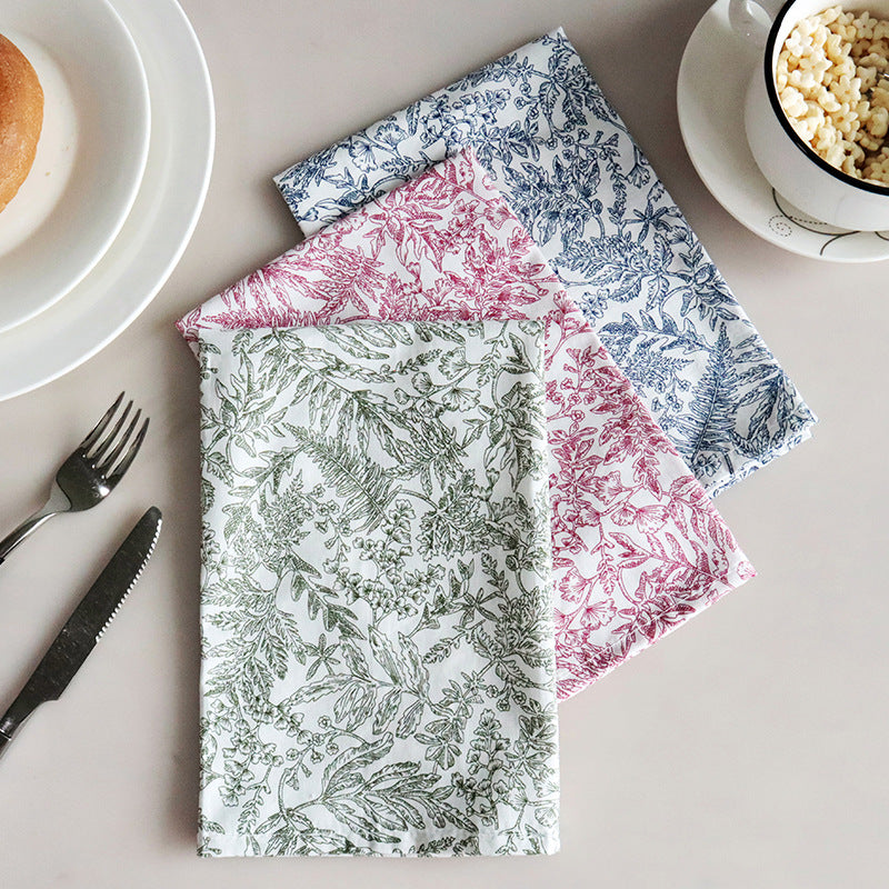 Printed Cotton Napkin, Square Table Napkin