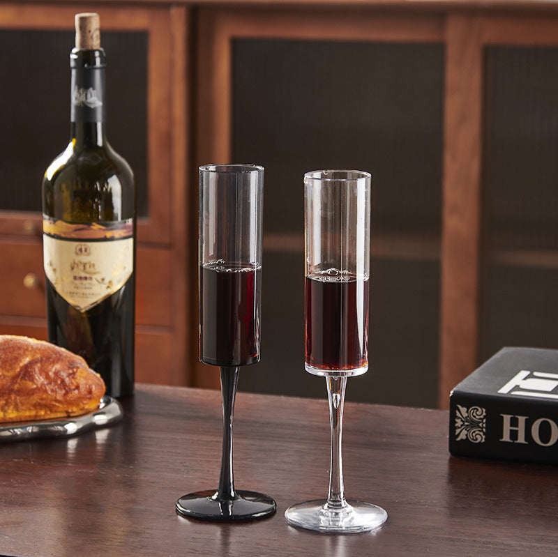 Vintage Champagne & Wine Glass Set – Elegant Stemmed Cocktail Goblets