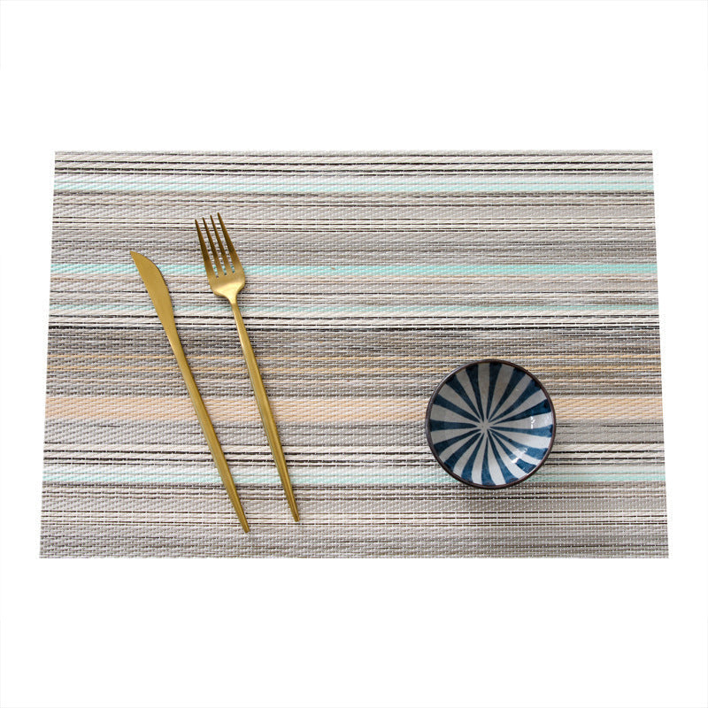 PVC Heat Resistant Placemat, Waterproof Table Mat & Coaster