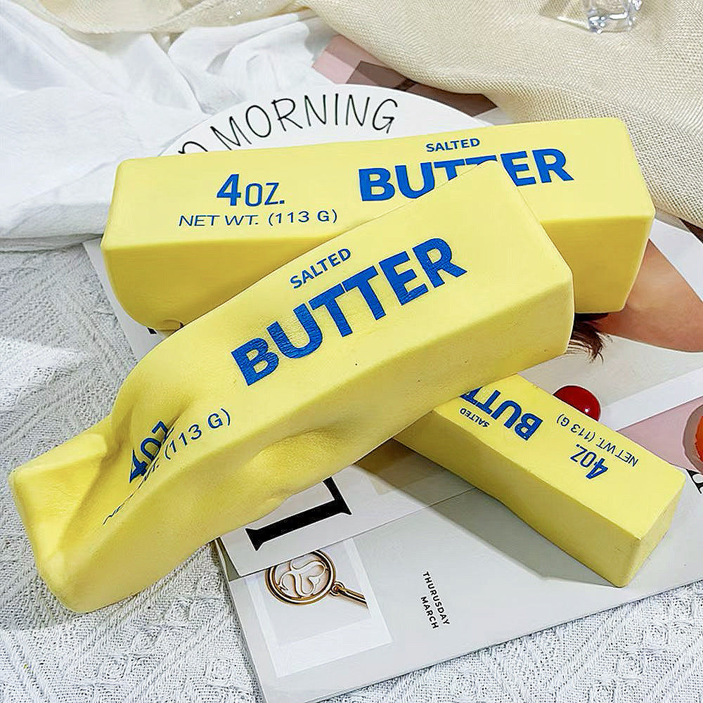 Super Soft Butter Stick Squishy Toy – Slow Rising Stress Relief Fidget