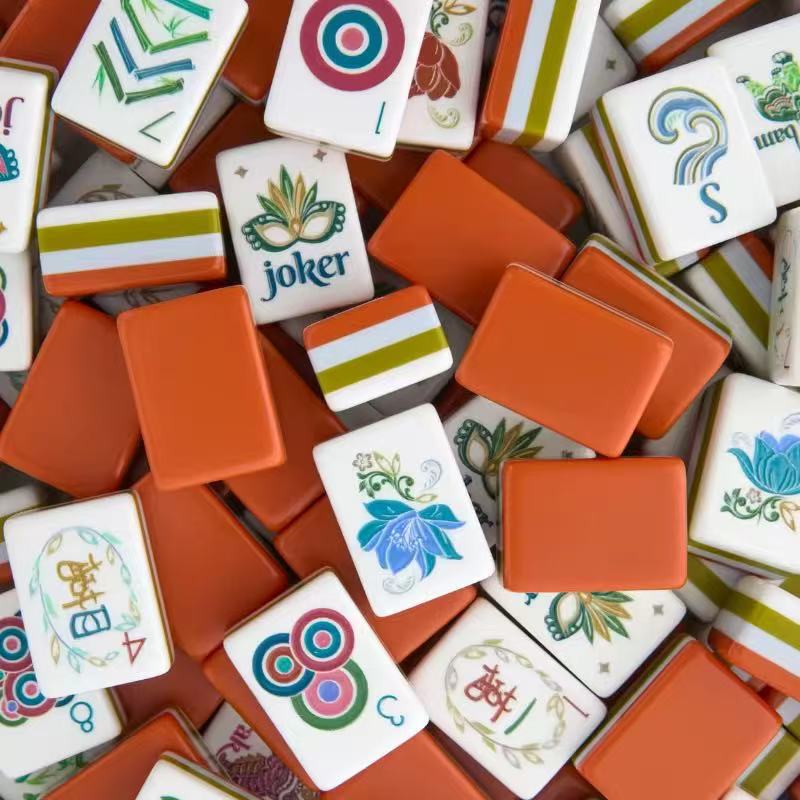 American Mahjong Game Set – Crystal Acrylic Mahjong Tiles