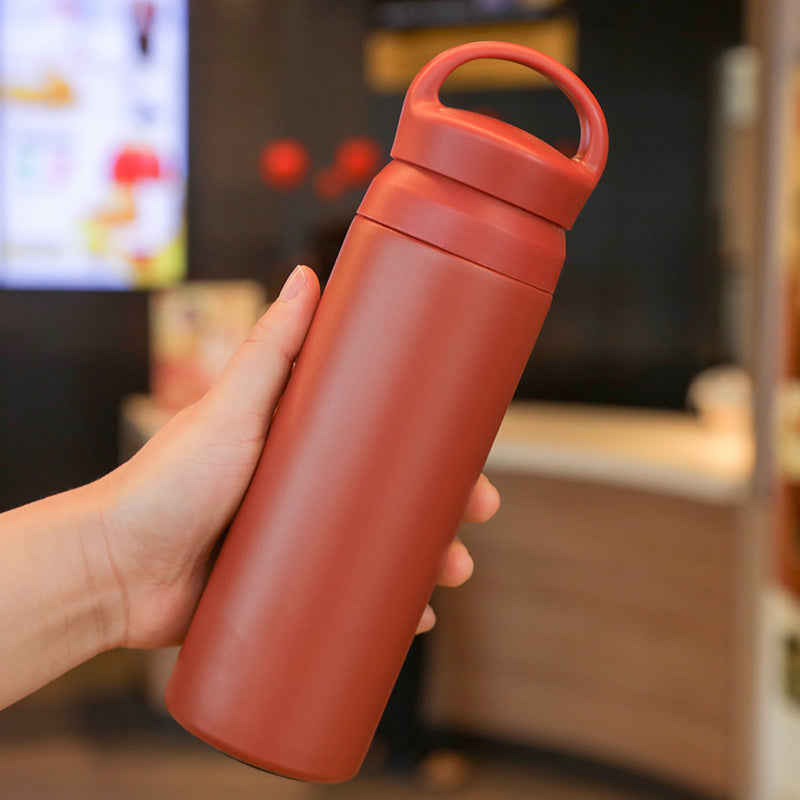 500ml Reusable Water Bottle – Portable Loop Lid Drink Bottle for Travel, Office, Gym, Outdoor Sports & Daily Hydration