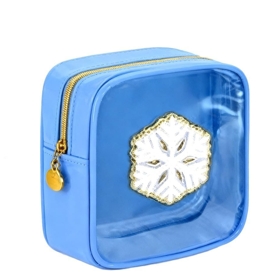Christmas Clear Makeup Bag