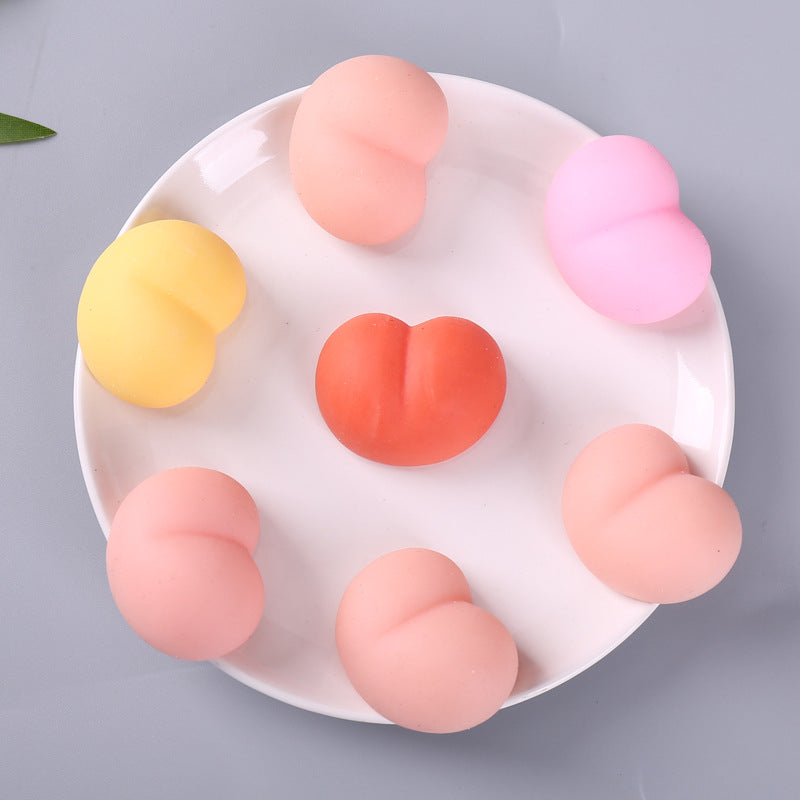 Cute Cartoon Butt Squishy Toy – Soft Stress Relief Fidget Toy