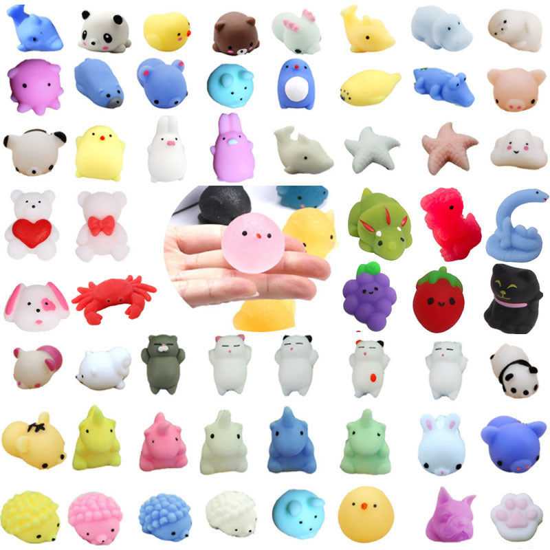 Cute Animal Squishy Toy – Holiday Stress Relief Soft Fidget Toy