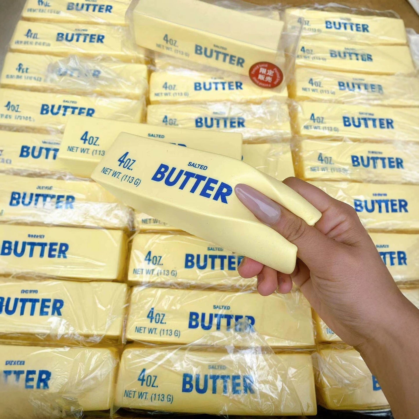 Super Soft Butter Stick Squishy Toy – Slow Rising Stress Relief Fidget