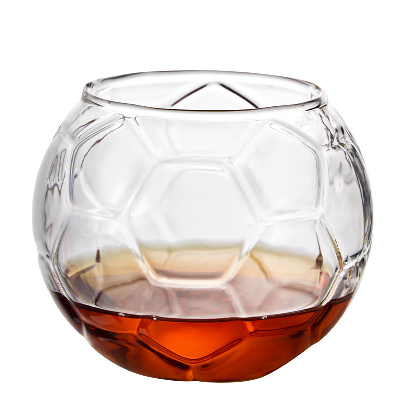 Sports Glass Cup & Candle Holder – Baseball and Football Decorative Drinkware