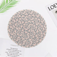 Modern Round Placemat, Heat Resistant Dining Table Mat