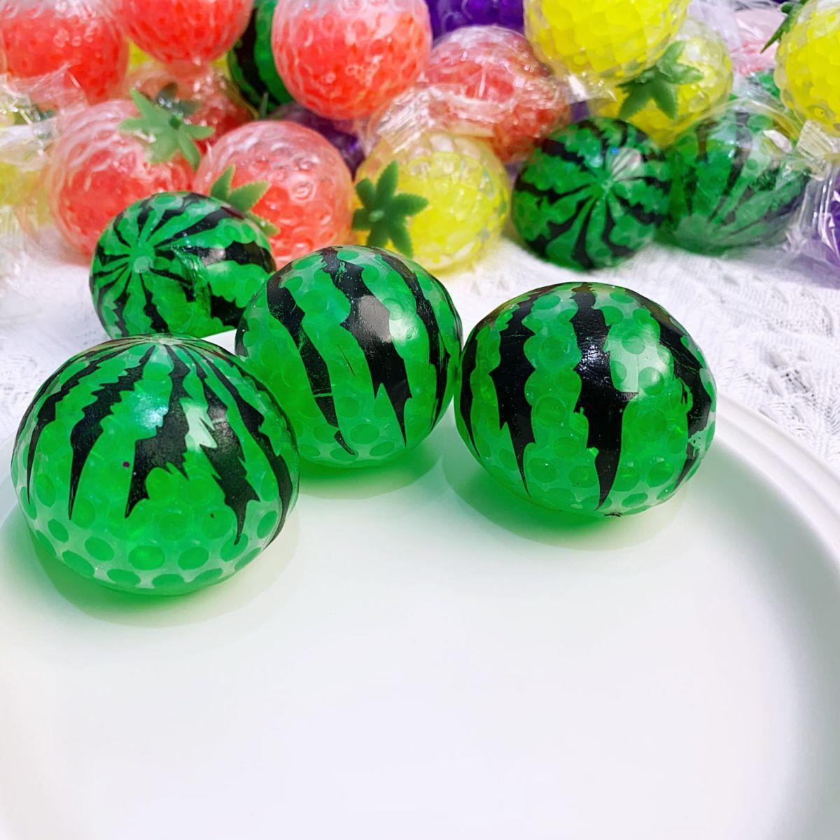 Fruit Squishy Squeeze Ball Toy – Stress Relief Decompression Toy