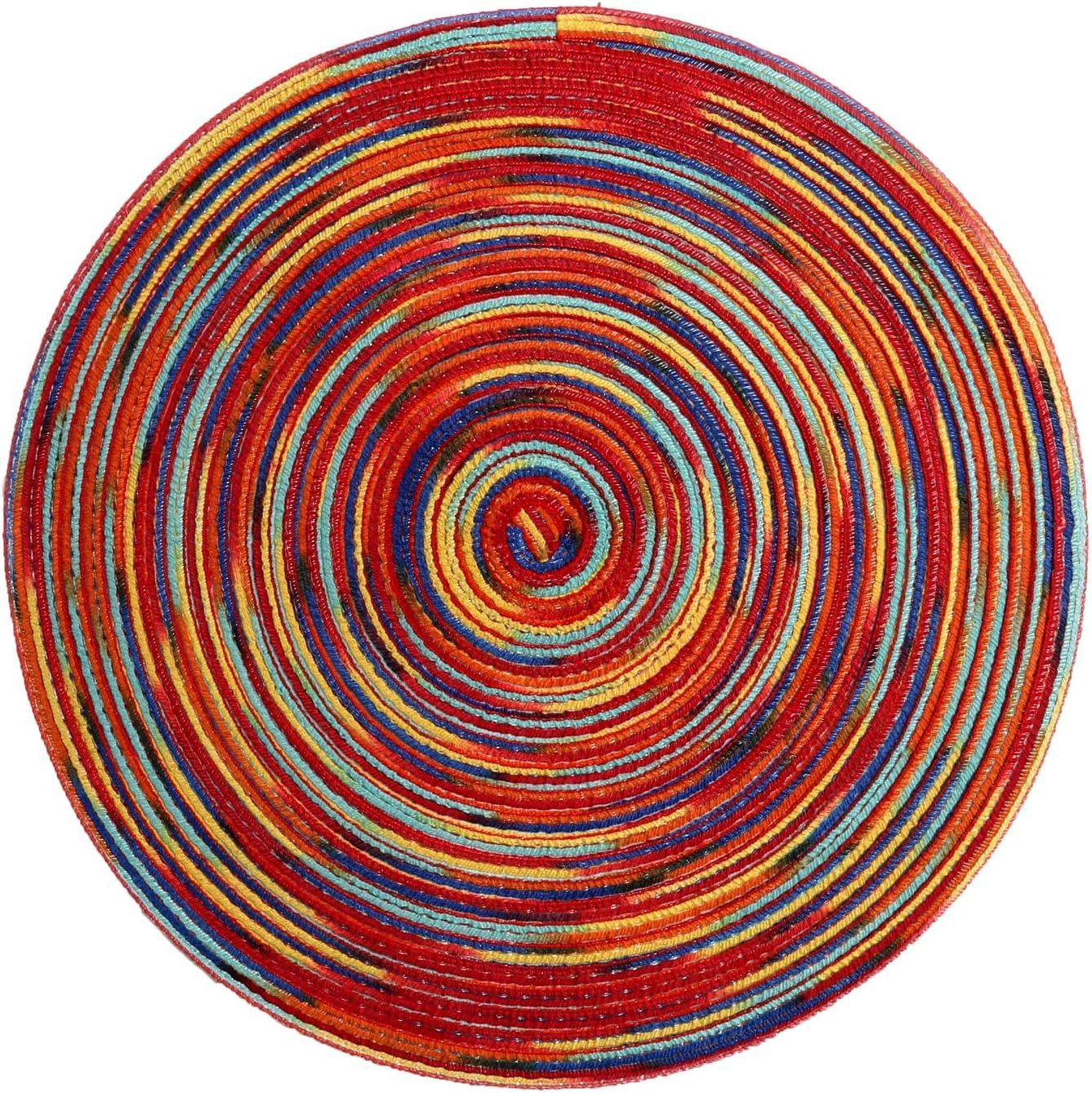 Nordic Cotton Gauze Placemat, Heat Resistant Dining Table Mat