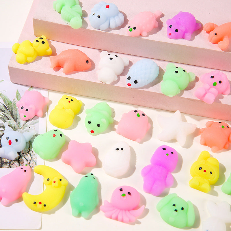 Animal Squishy Stress Balls – Soft Anti Stress Fidget Toy Set