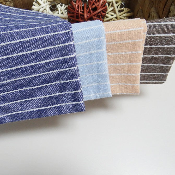 Japanese Cotton Tea Towel, Washable Yarn-Dyed Table Napkin